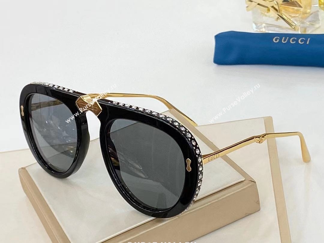 gucci sunglasses with diamonds 2021 (shishang-210127)