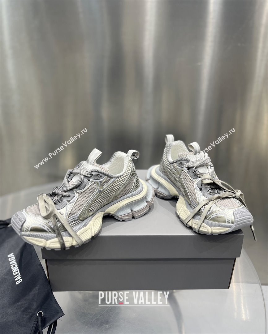 Balenciaga 3XL Sneaker in light beige mesh and polyurethane 2024 (xingqi8-240119-14)