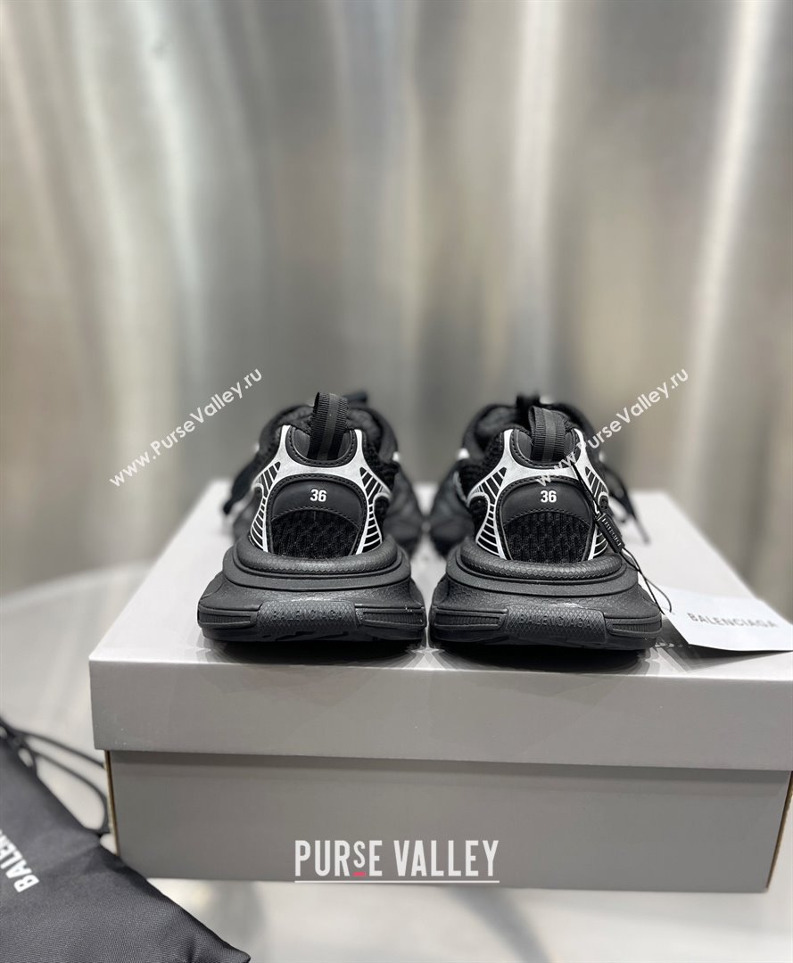 Balenciaga 3XL Sneaker in black and white mesh and polyurethane 2024 (xingqi8-240119-09)