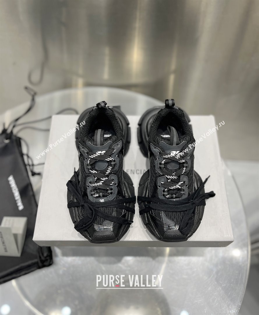 Balenciaga 3XL Sneaker in black mesh and polyurethane 2024 (xingqi8-240119-10)