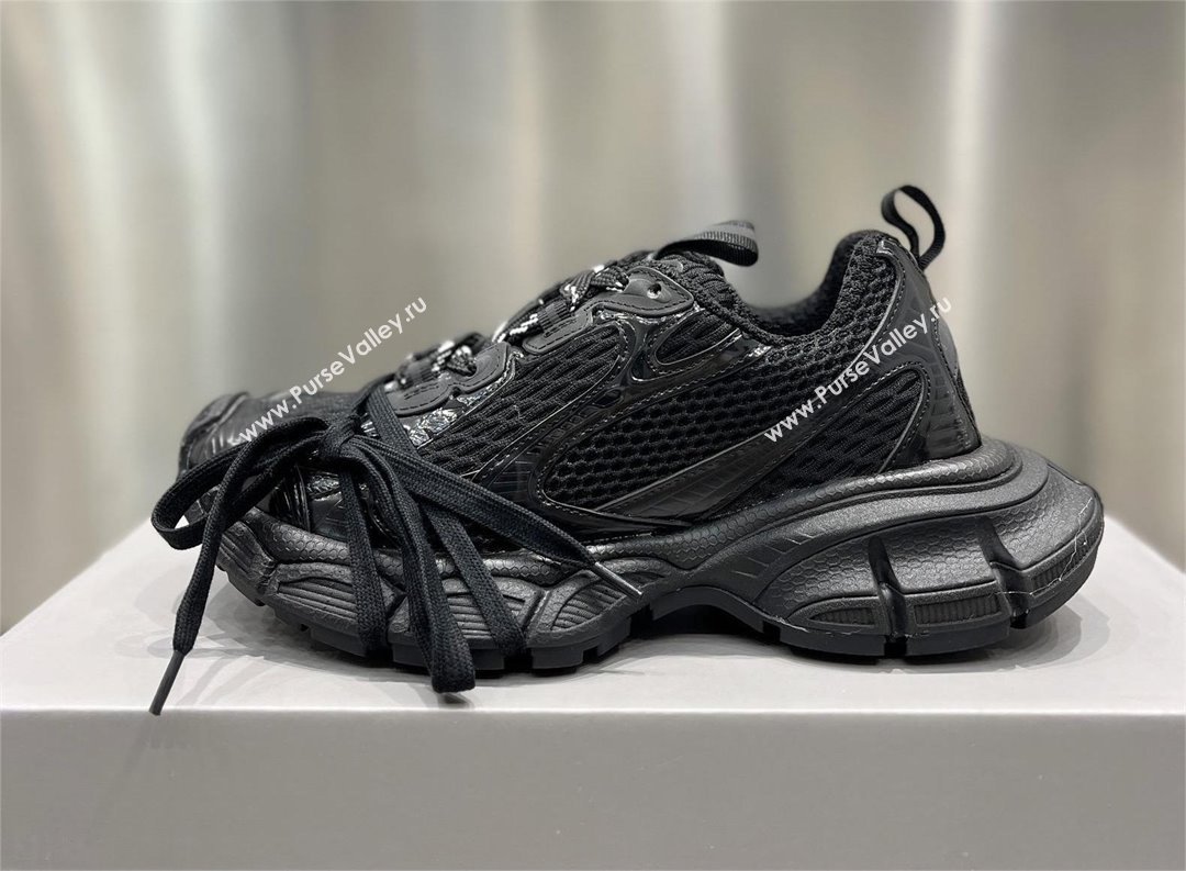 Balenciaga 3XL Sneaker in black mesh and polyurethane 2024 (xingqi8-240119-10)