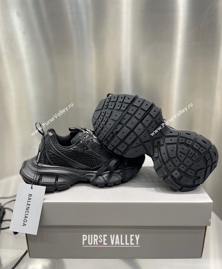 Balenciaga 3XL Sneaker in black mesh and polyurethane 2024 (xingqi8-240119-10)