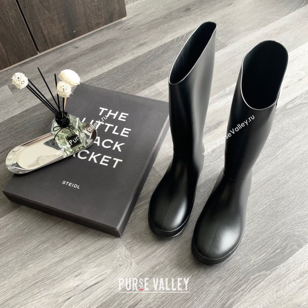 Chanel black rain boots 2020 (nono-201030-6)