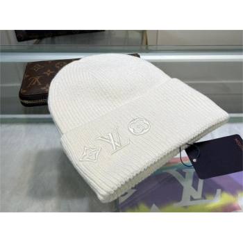 louis vuitton headline beanie white 2023 (MAO-231208-04)