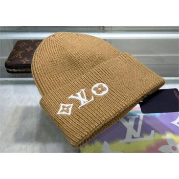 louis vuitton headline beanie brown 2023 (MAO-231208-05)