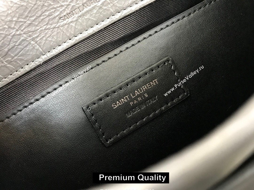 Saint Laurent Niki Baby Bag in Vintage Leather 533037 etoupe (yida-6317)