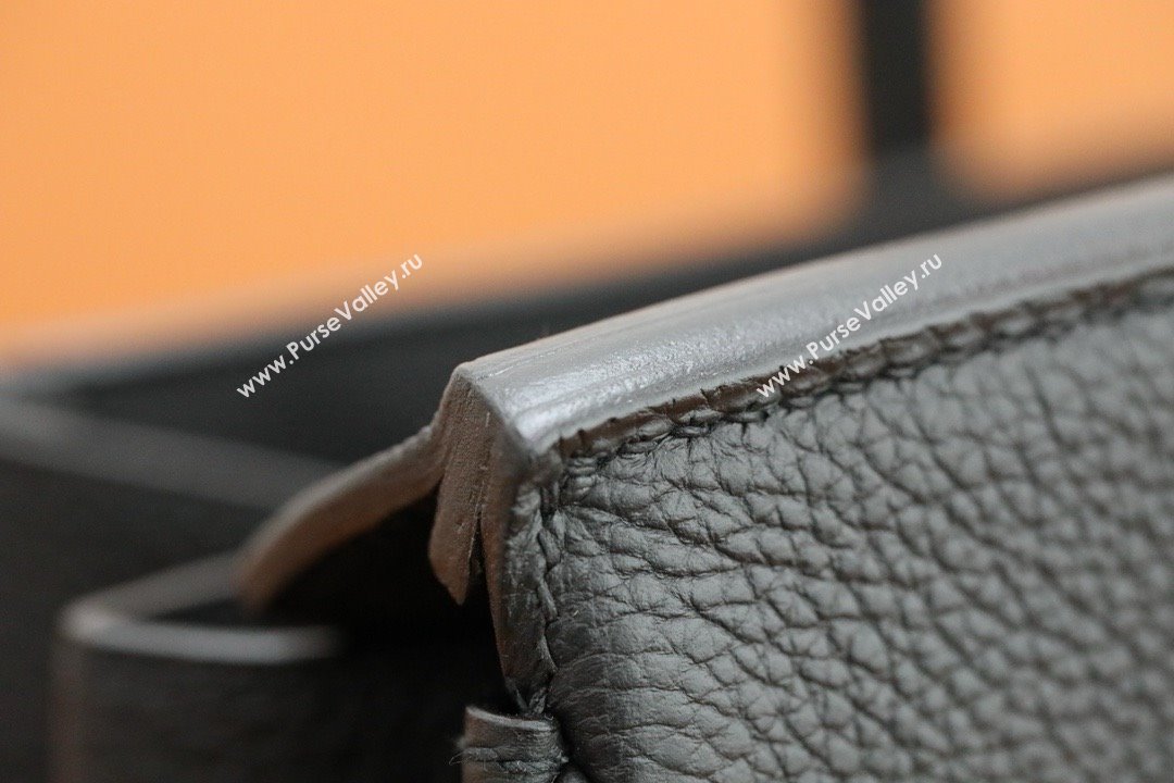 Hermes Birkin 25/30 In Original togo Leather black with Gold Hardware (Full Handmade) (ayan-240318-01)