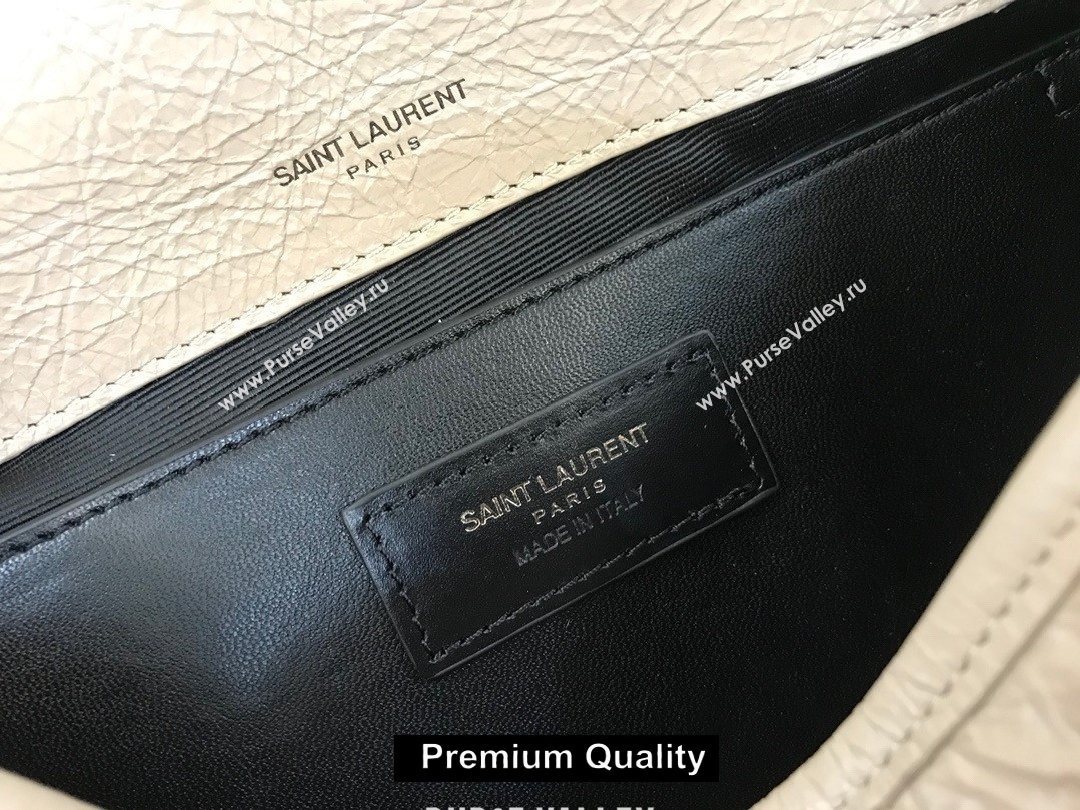 Saint Laurent Niki Baby Bag in Vintage Leather 533037 nude (yida-1325)