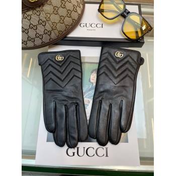 Gucci GG MARMONT Gloves BLACK (SHISHANG-231211-04)