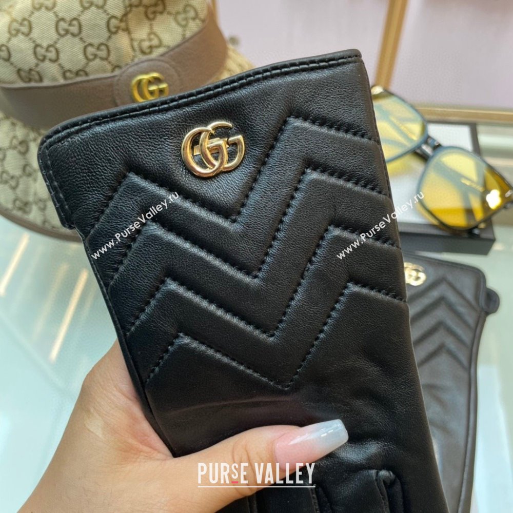 Gucci GG MARMONT Gloves BLACK (SHISHANG-231211-04)