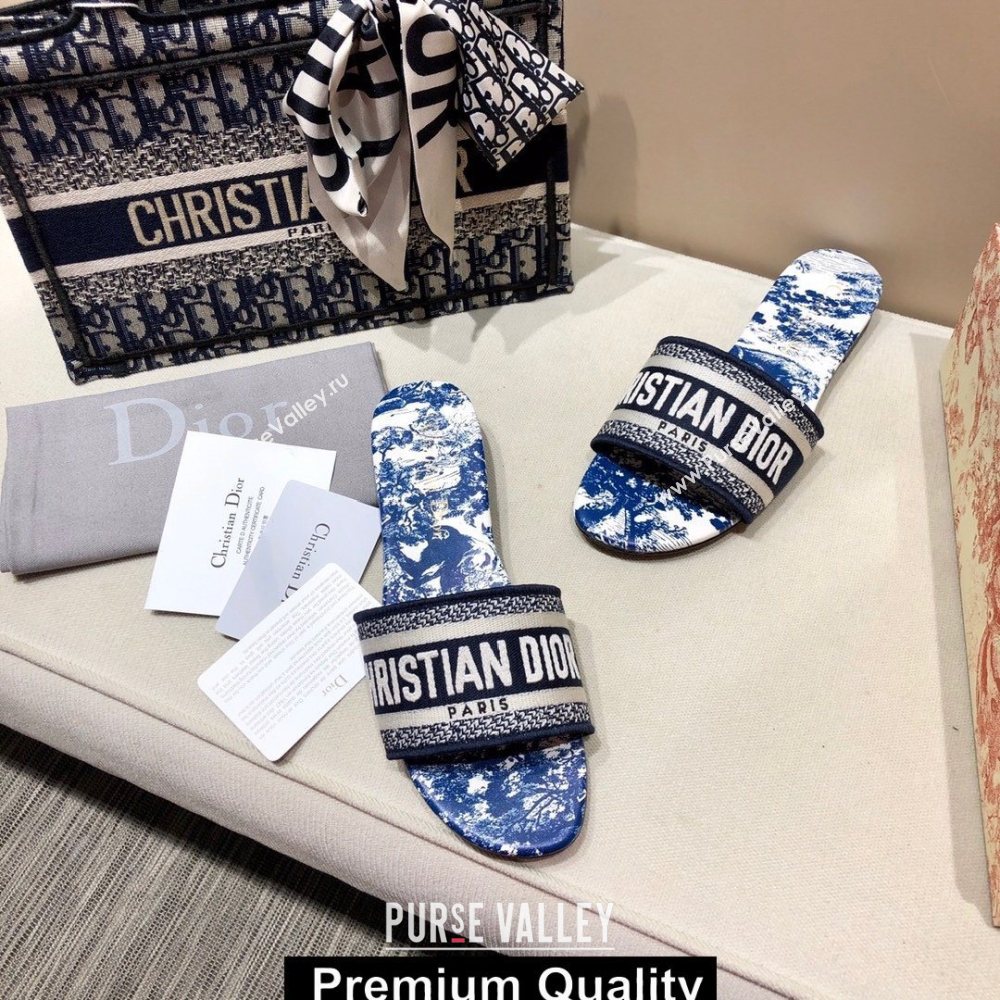 Dior Dway Mules in Embroidered Cotton 14 2020 (modeng-201028-y)
