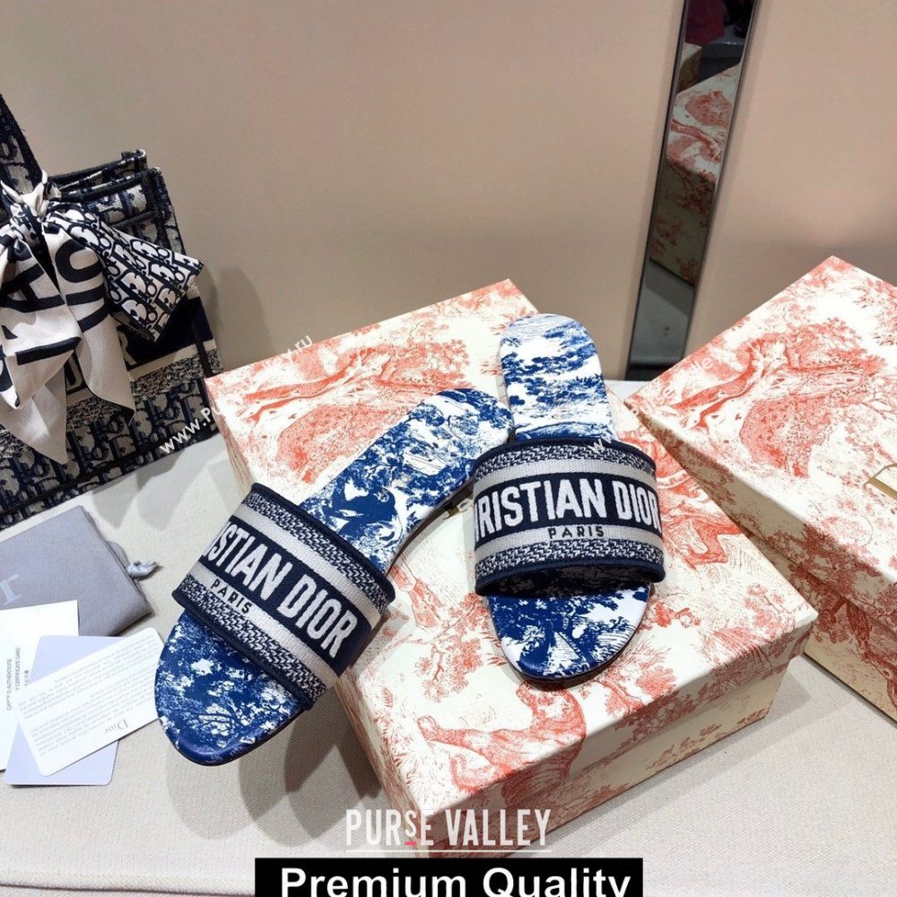 Dior Dway Mules in Embroidered Cotton 14 2020 (modeng-201028-y)