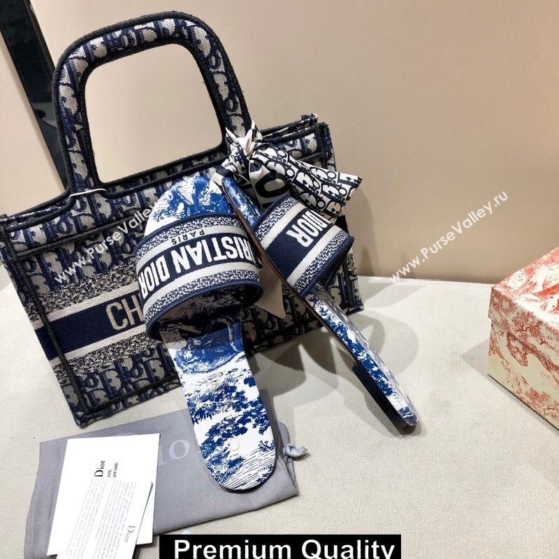 Dior Dway Mules in Embroidered Cotton 14 2020 (modeng-201028-y)