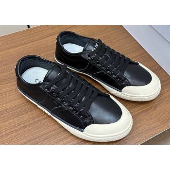 Celine AS-01 Low Lace-Up Celine Alan Women/Men Sneakers in Calfskin Black 2024 (modeng-24010542)