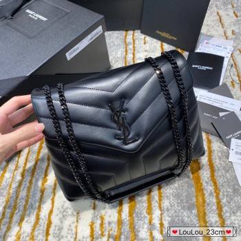 Saint Laurent Babylone Leather Handbag