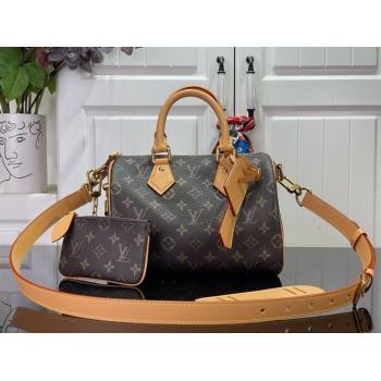 louis vuitton Speedy Bandoulière 25 bag M24443 2024 (kiki-240123-02)