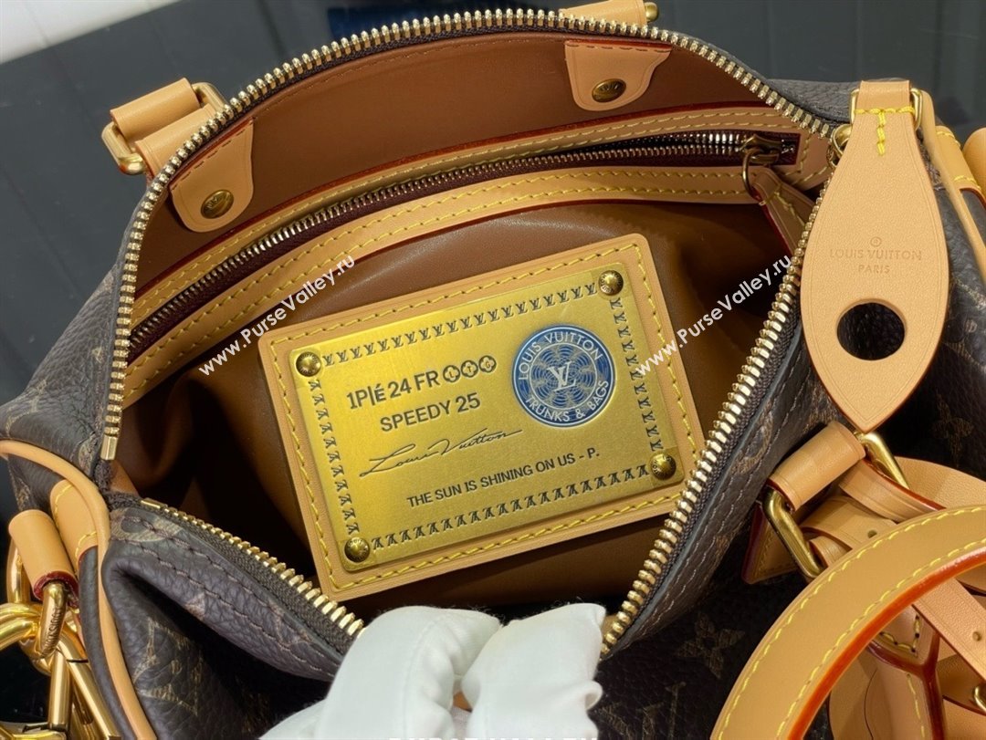 louis vuitton Speedy Bandoulière 25 bag M24443 2024 (kiki-240123-02)