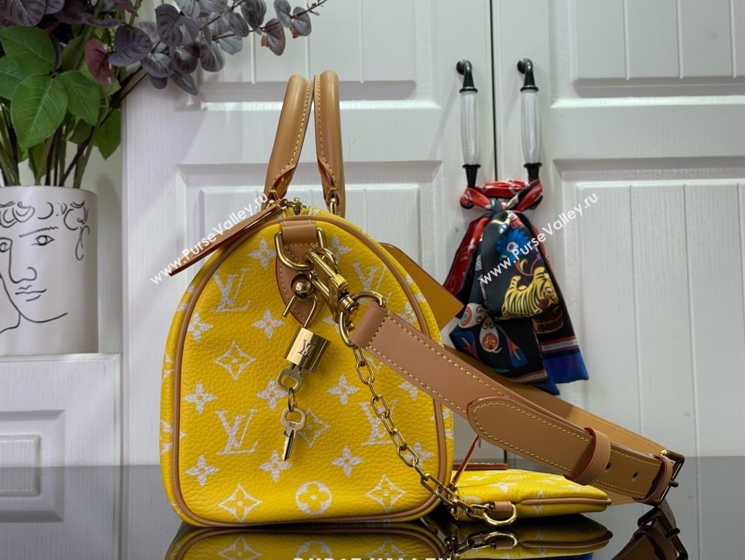 louis vuitton Speedy Bandoulière 25 bag M24426 2024 (kiki-240123-04)