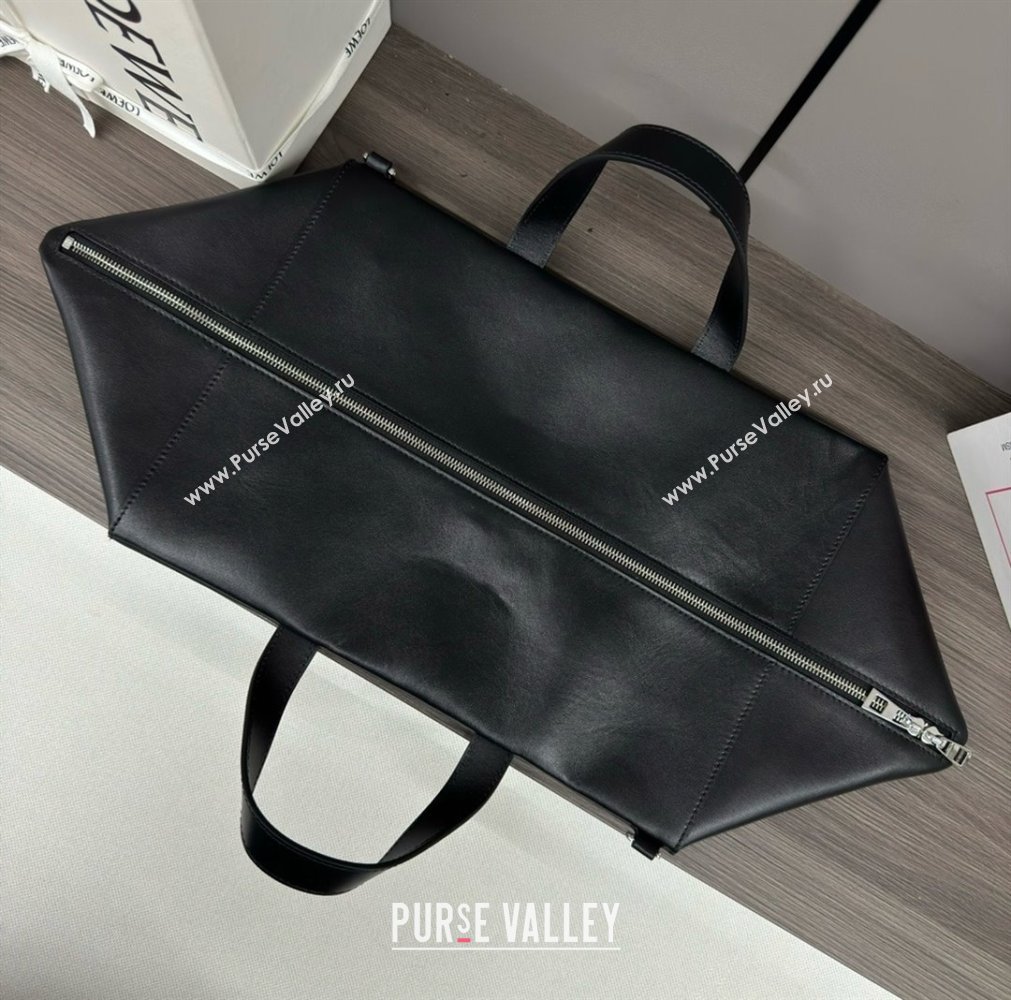 LOEWE PUZZLE FOLD DUFFLE TOTE BLACK 2024 (YONGSHENG-240123-02)