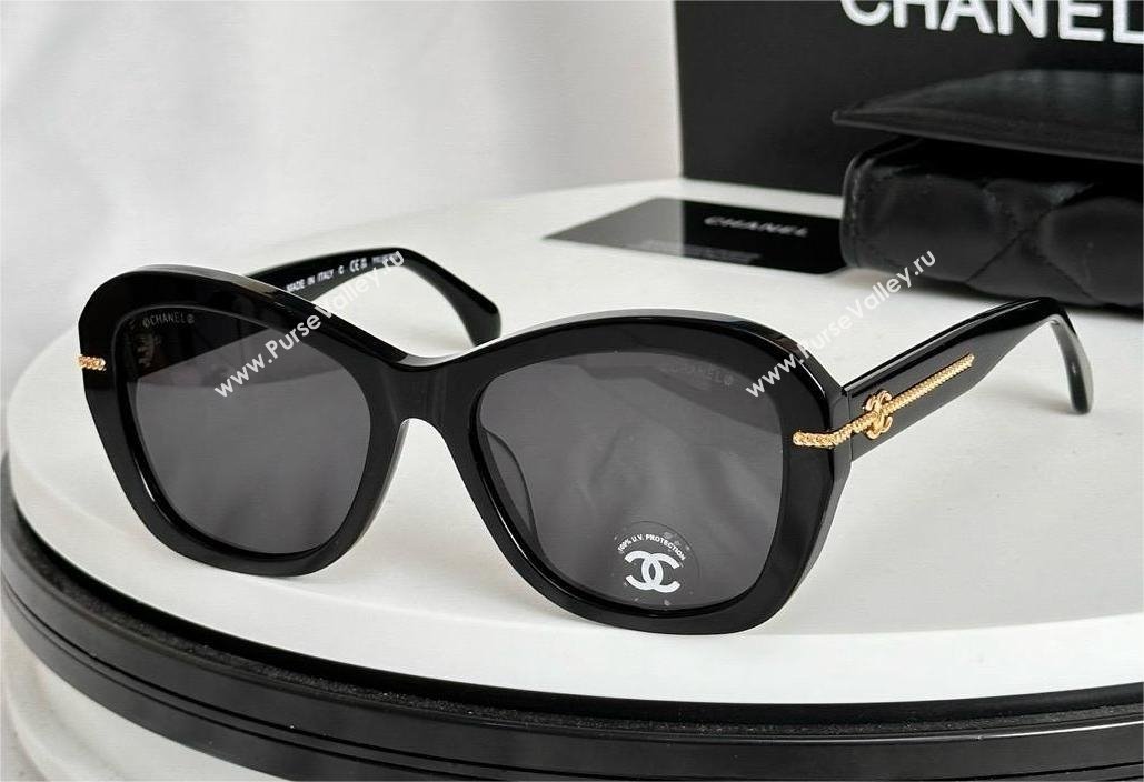 Chanel Butterfly Sunglasses A71565 03 2024 (SHISHANG-240417-14)