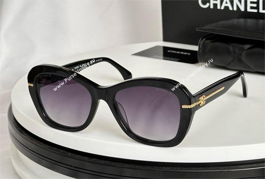 Chanel Butterfly Sunglasses A71565 04 2024 (SHISHANG-240417-15)