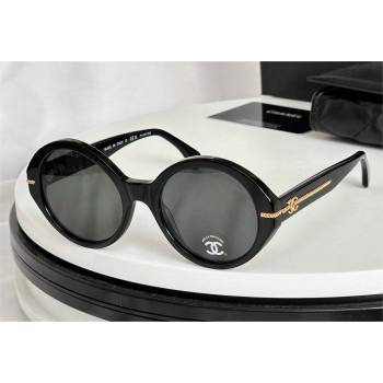 Chanel Round Sunglasses A71566 02 2024 (SHISHANG-240417-07)