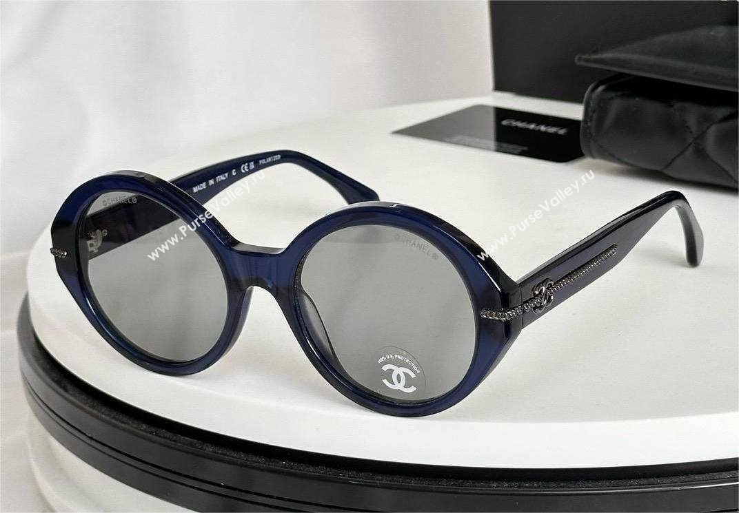 Chanel Round Sunglasses A71566 03 2024 (SHISHANG-240417-08)