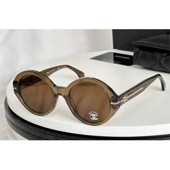 Chanel Round Sunglasses A71566 04 2024 (SHISHANG-240417-09)