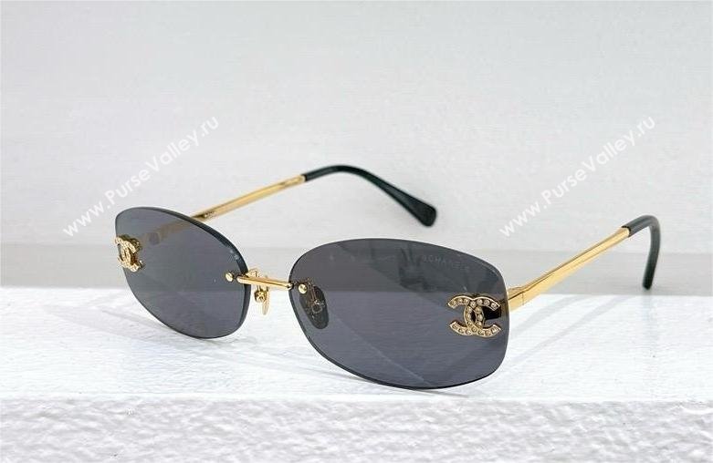 Chanel Oval Sunglasses A71559 04 2024 (SHISHANG-240417-34)