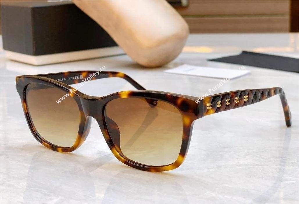 Chanel square Sunglasses A71559 03 2024 (SHISHANG-240417-40)