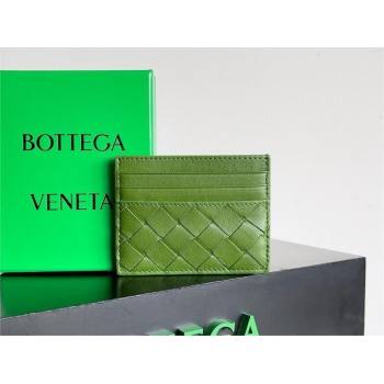 Bottega Veneta Intrecciato Credit Card Case Avocado 2024 (MISU-240123-19)