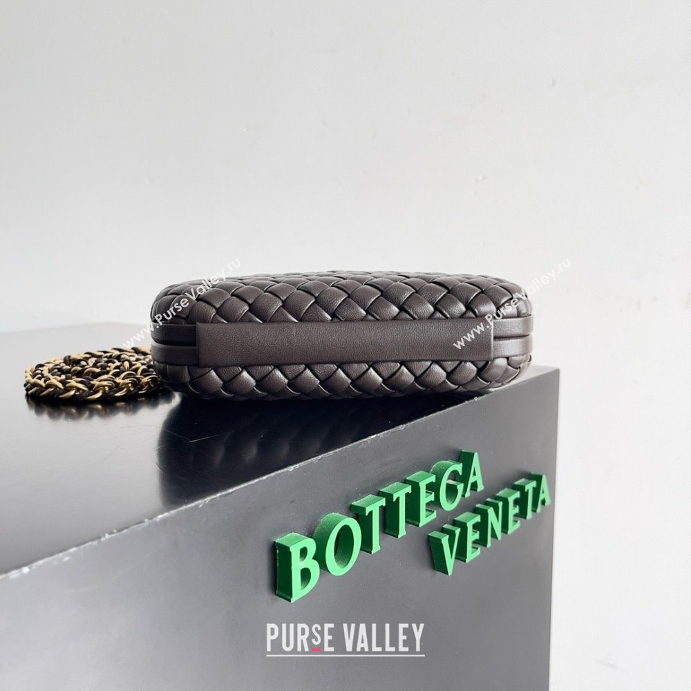 Bottega Veneta Minaudiere knot clutch Fondant 2024 (MISU-240123-06)