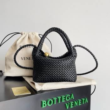 Bottega Veneta black calfskin Mini Tosca bag 2024 (MISU-240123-05)