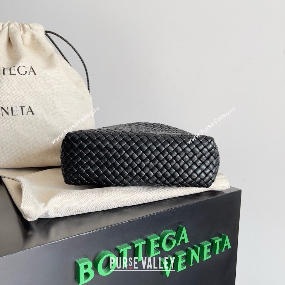 Bottega Veneta black calfskin Mini Tosca bag 2024 (MISU-240123-05)