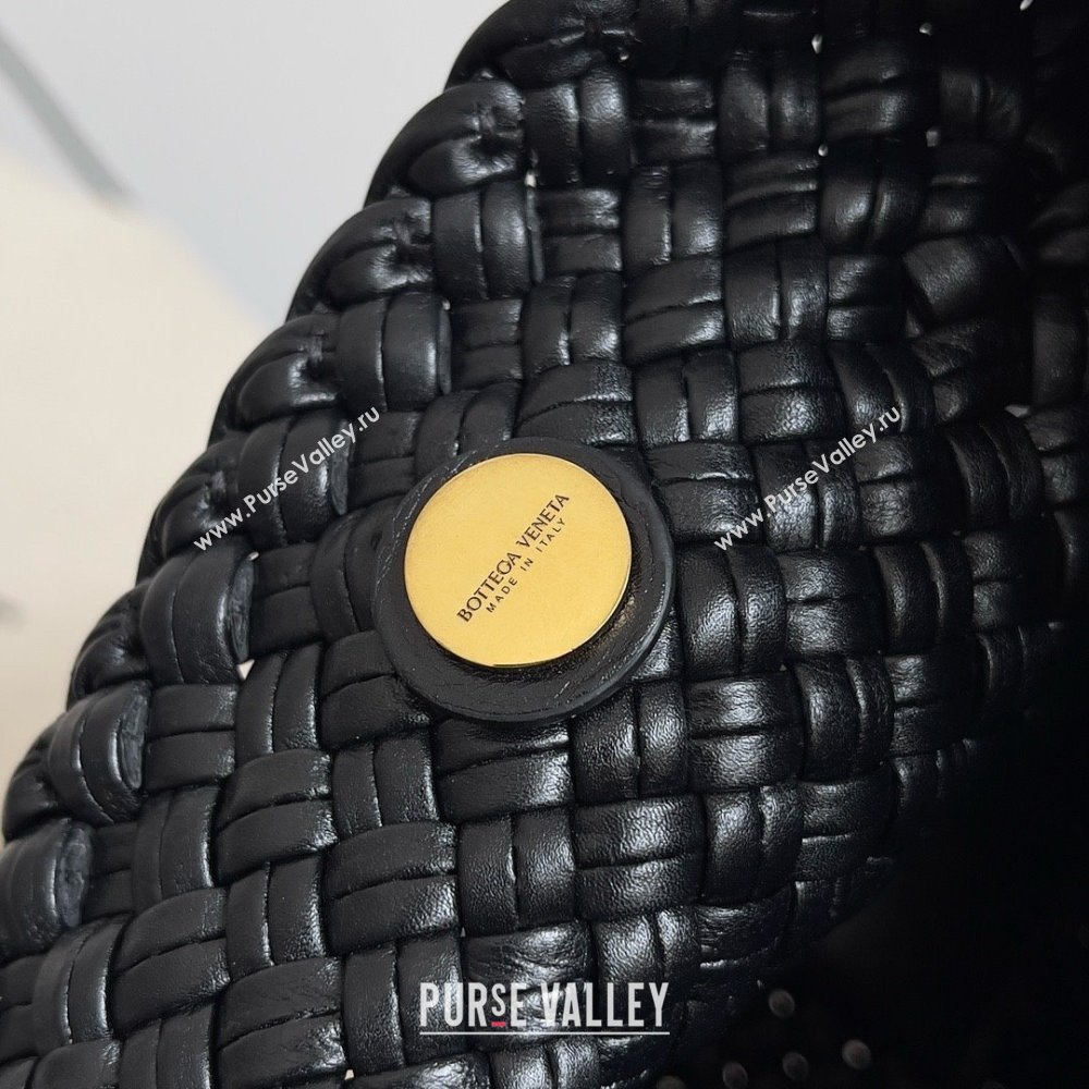 Bottega Veneta black calfskin Mini Tosca bag 2024 (MISU-240123-05)