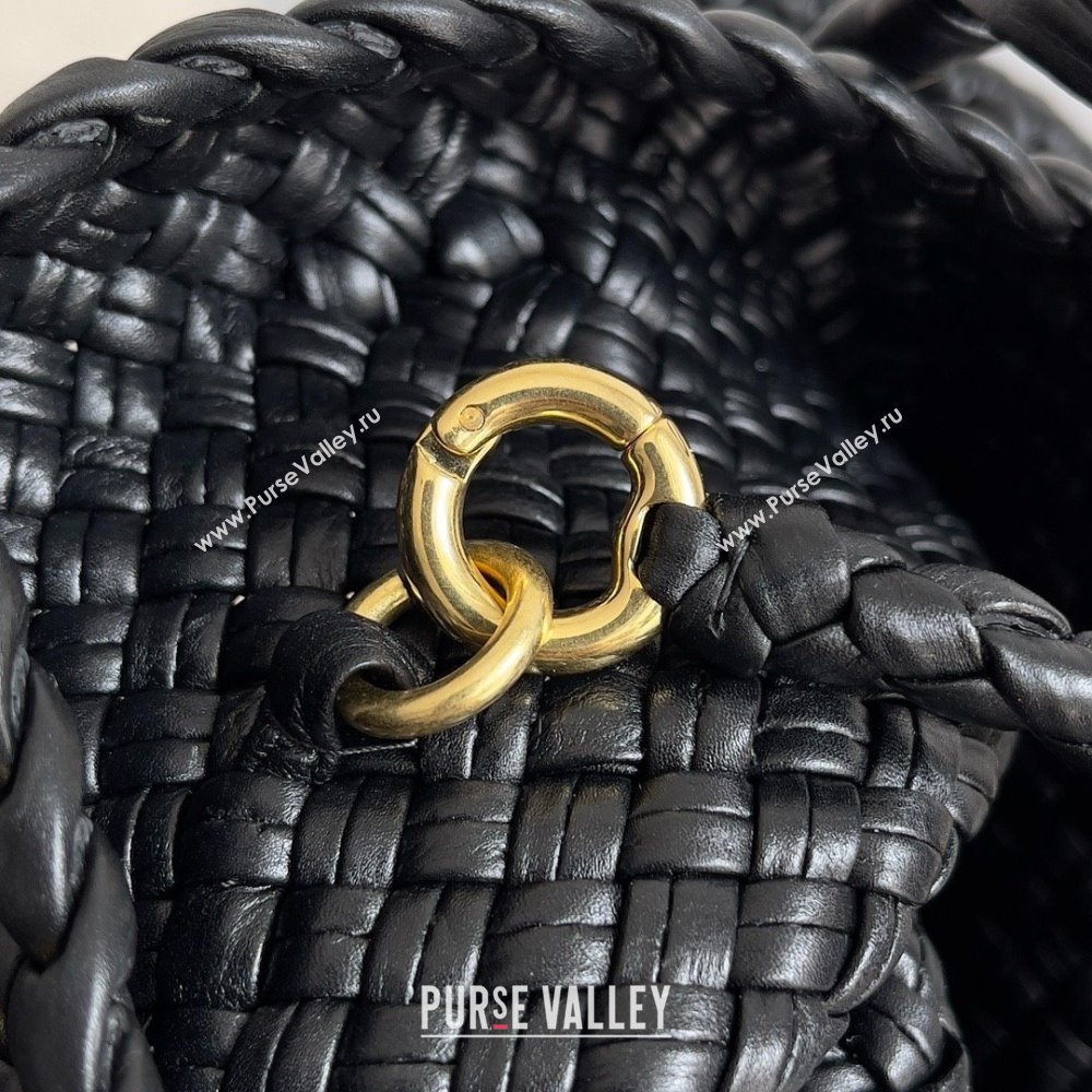 Bottega Veneta black calfskin Mini Tosca bag 2024 (MISU-240123-05)