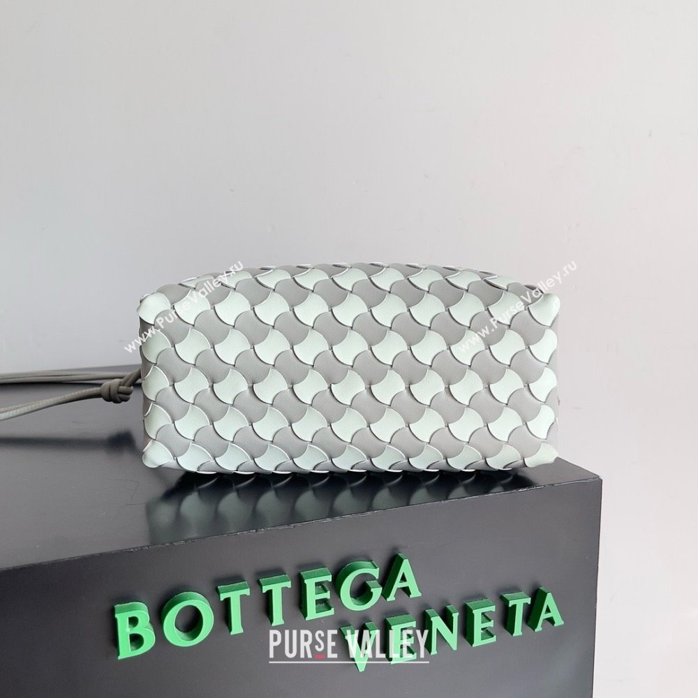 Bottega Veneta Small Loop Camera Bag Agate grey / Glacier 2024 (MISU-240123-09)