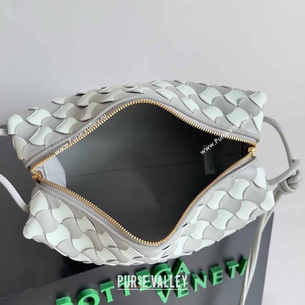 Bottega Veneta Small Loop Camera Bag Agate grey / Glacier 2024 (MISU-240123-09)