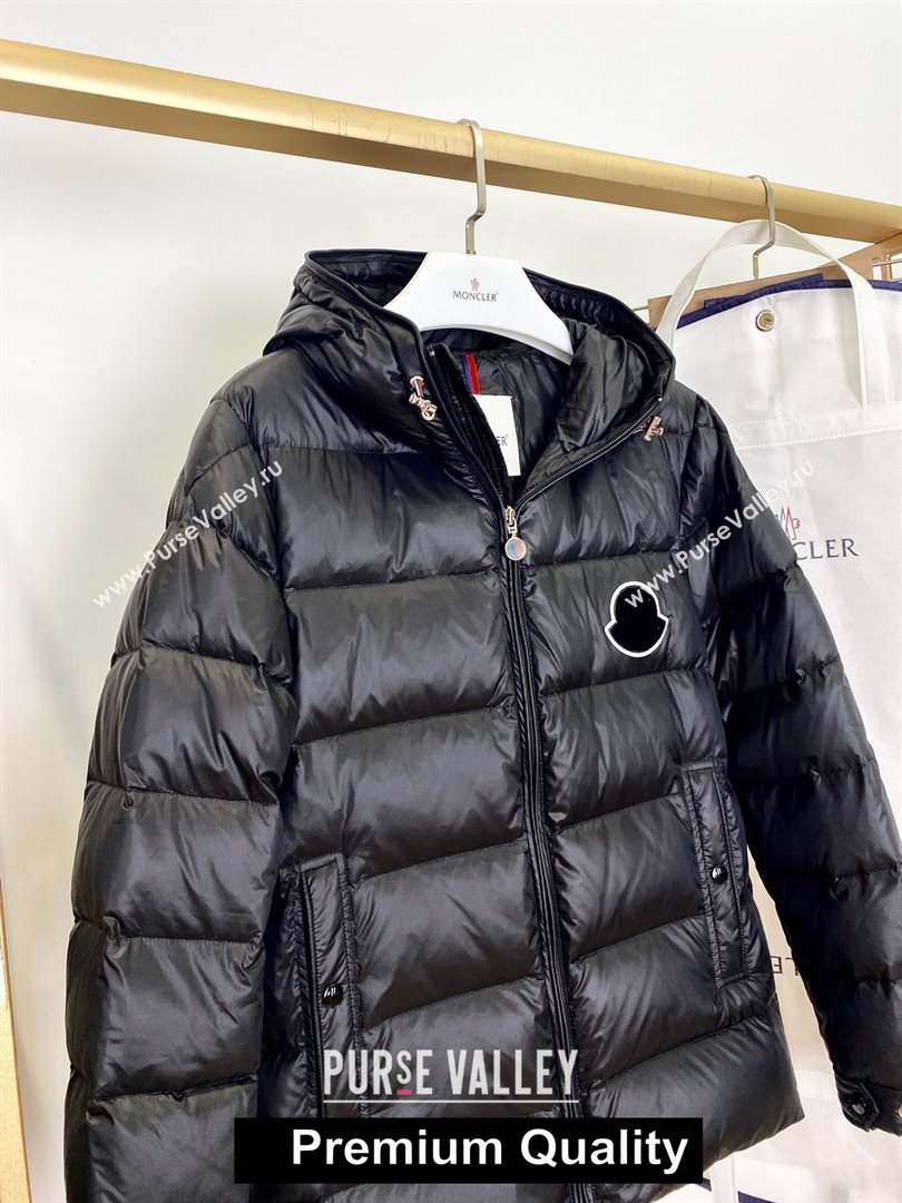 MONCLER HOODED DOWN JACKET BLACK 01 2020 (QIQI-20202517)