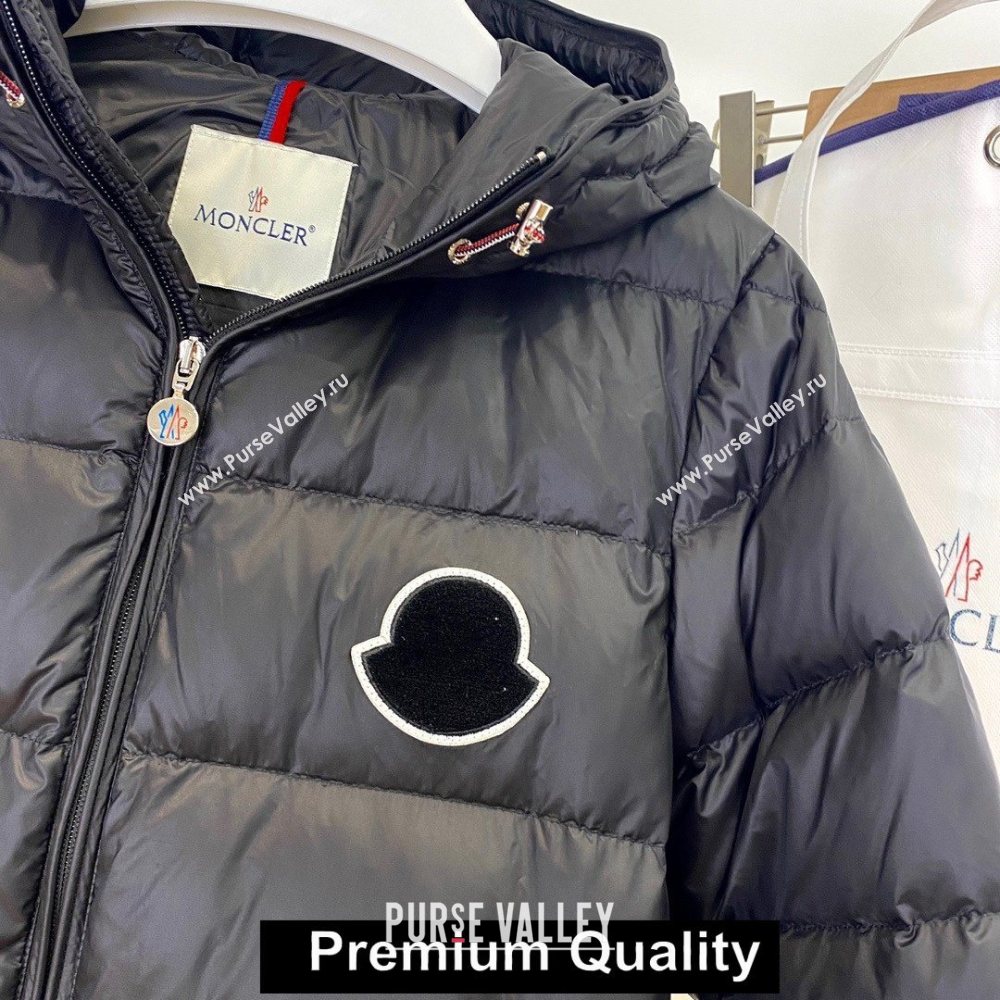 MONCLER HOODED DOWN JACKET BLACK 01 2020 (QIQI-20202517)