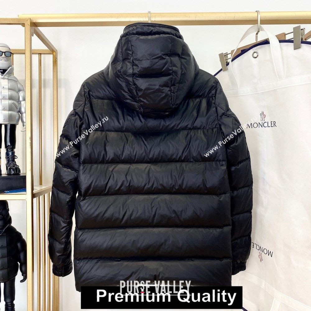 MONCLER HOODED DOWN JACKET BLACK 01 2020 (QIQI-20202517)