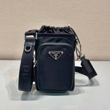PRADA BLACK Re-Nylon smartphone case 2ZH155 2023 (ZIYIN-231211-01)