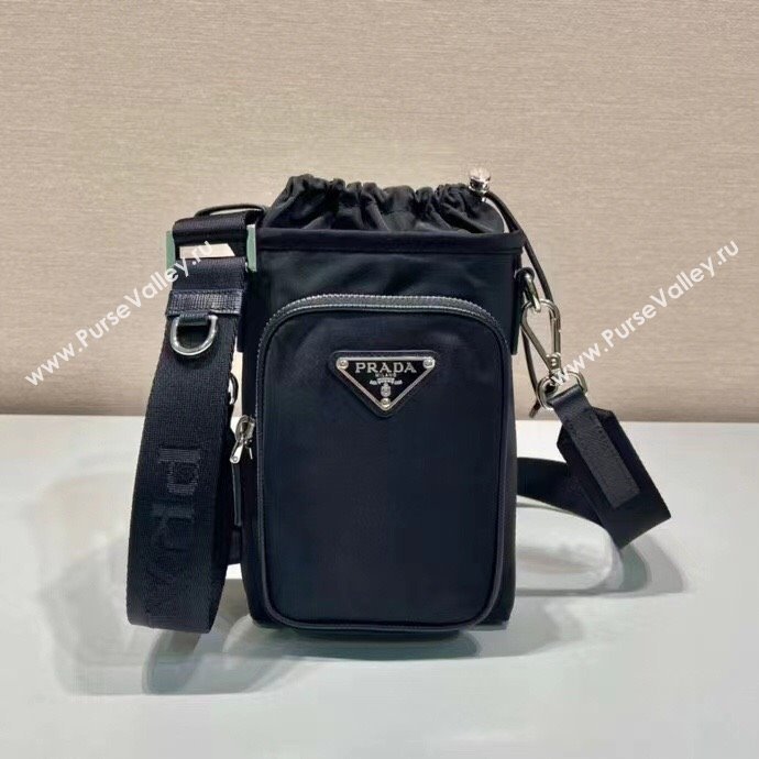 PRADA BLACK Re-Nylon smartphone case 2ZH155 2023 (ZIYIN-231211-01)