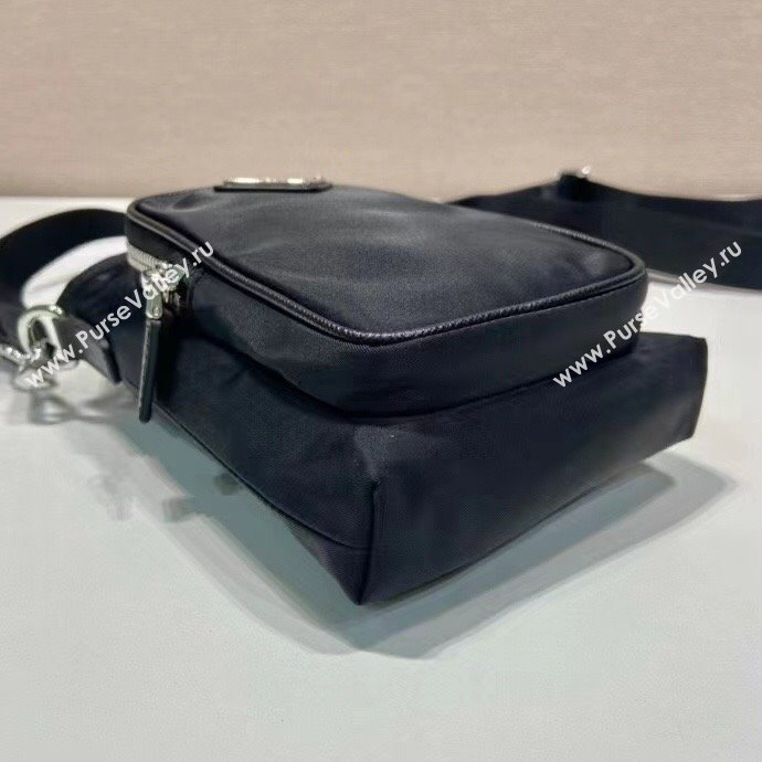 PRADA BLACK Re-Nylon smartphone case 2ZH155 2023 (ZIYIN-231211-01)