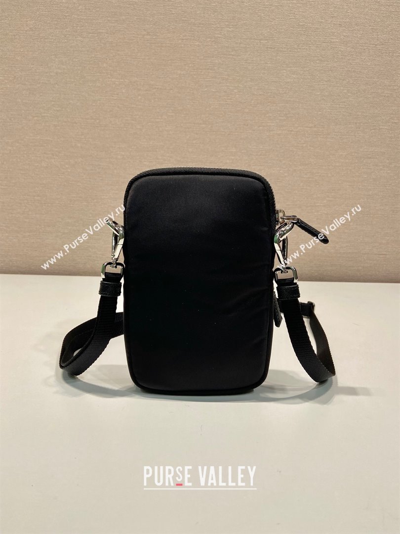 PRADA BLACK Re-Nylon smartphone case 2ZT024 2023 (ZIYIN-231211-02)