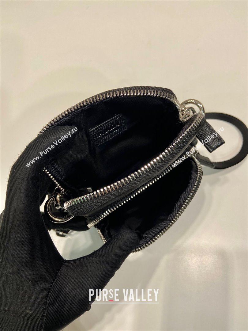 PRADA BLACK Re-Nylon smartphone case 2ZT024 2023 (ZIYIN-231211-02)