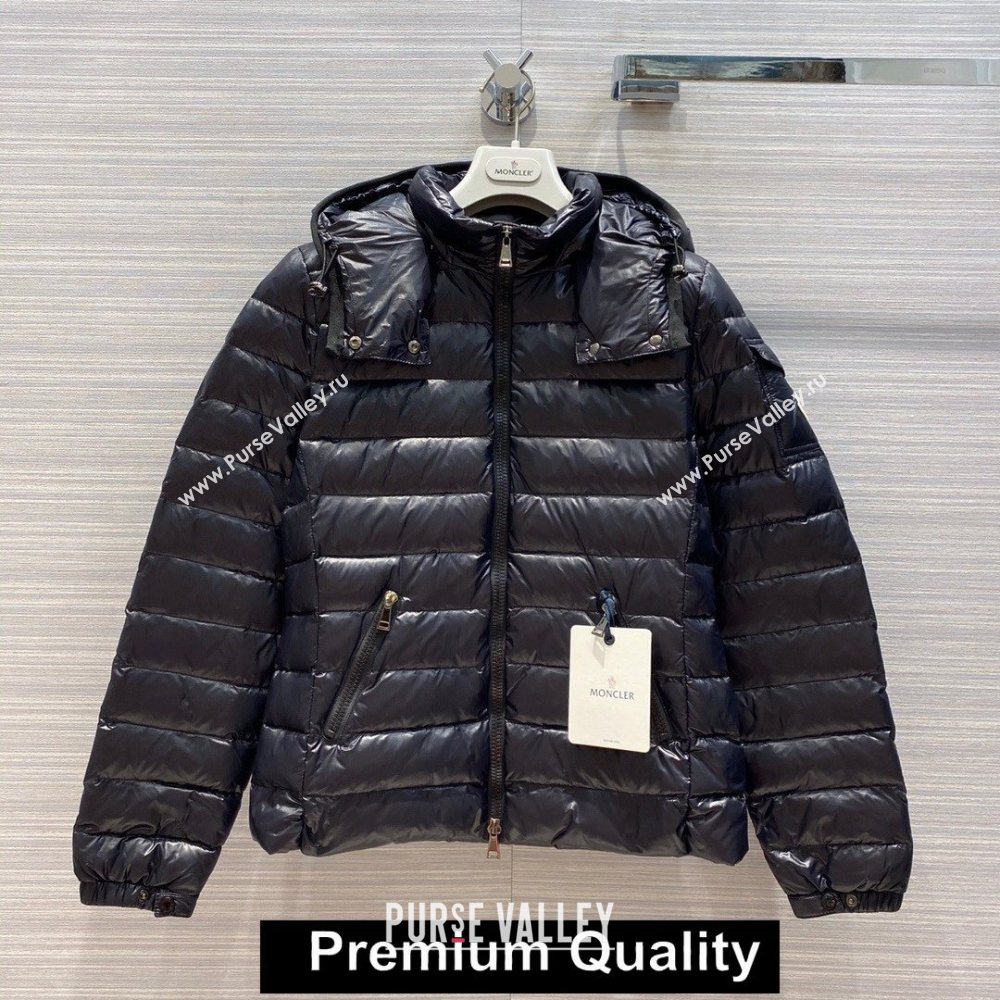 MONCLER BADY GIUBBOTTO HOODED DOWN JACKET BLACK 2020 (QIQI-20203617)