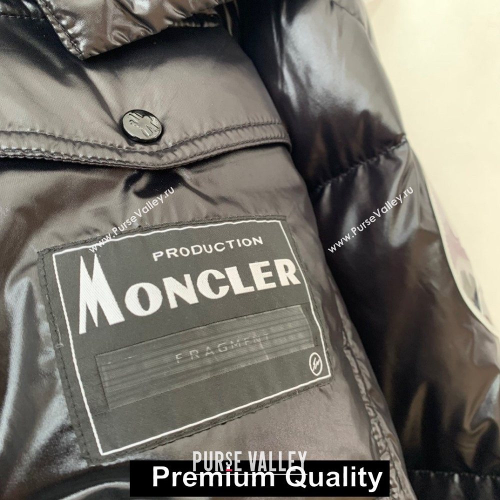 MONCLER HOODED DOWN JACKET BLACK 2020 (qiqi-20206391)