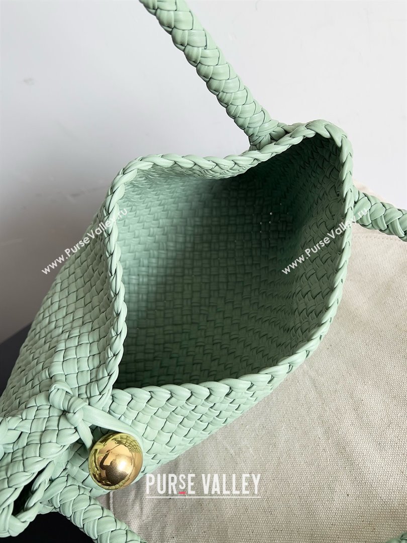 bottga veneta Tosca Shoulder Bag light green 2024 (misu-240126-05)