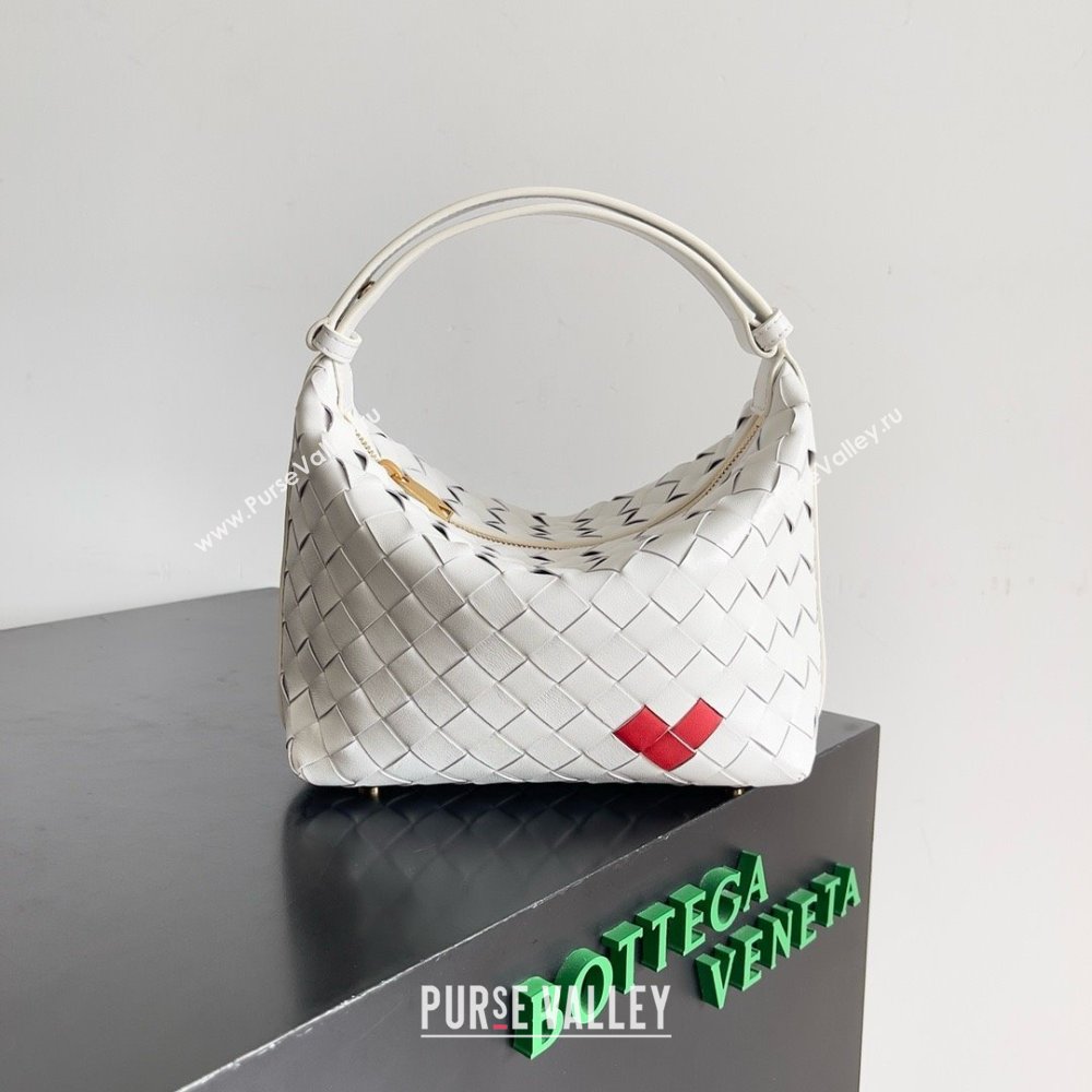 Bottega Veneta Mini Wallace Shoulder bag White / Vernis 2024 (misu-240125-01)